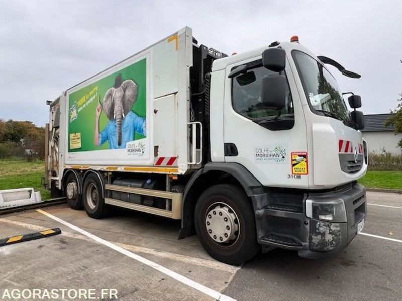 BENNE A ORDURES MENAGERES RENAULT - Camion immondizia: foto 2 BENNE A ORDURES MENAGERES RENAULT - Camion immondizia: foto 2