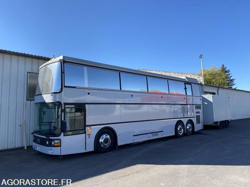 BUS VIP DOUBLE ETAGE MOTORHOMEVIP VANHOOL + REMORQUE + AUVENT DE RECEPTION - Autonegozio, Autobus: foto 1 BUS VIP DOUBLE ETAGE MOTORHOMEVIP VANHOOL + REMORQUE + AUVENT DE RECEPTION - Autonegozio, Autobus: foto 1