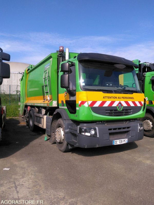Benne à ordures ménagères Renault Eurovoirie Terberg - Camion immondizia: foto 2 Benne à ordures ménagères Renault Eurovoirie Terberg - Camion immondizia: foto 2