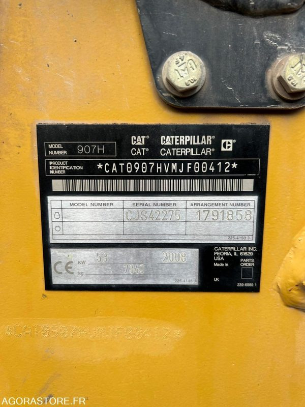 CHARGEUR SUR PNEUS CATERPILLAR 2008 6022H - Pala: foto 5 CHARGEUR SUR PNEUS CATERPILLAR 2008 6022H - Pala: foto 5