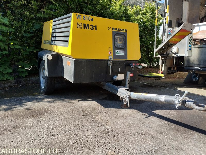 COMPRESSEUR DE CHANTIER KAESER M31 de 2002 8109VE99 - Compressore d'aria: foto 1 COMPRESSEUR DE CHANTIER KAESER M31 de 2002 8109VE99 - Compressore d'aria: foto 1