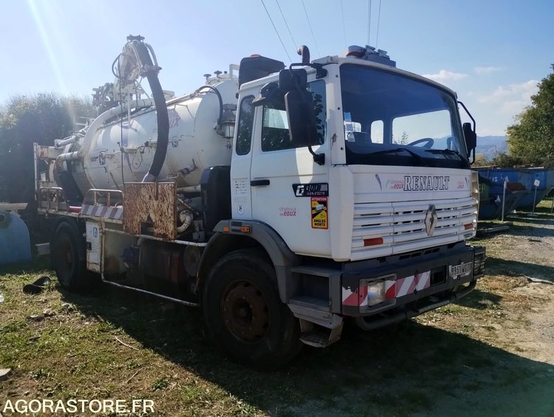 Camion 19t Hydrocureur Renault G300 Maxter 142142km – équipement Huwer - Autospurgo: foto 1 Camion 19t Hydrocureur Renault G300 Maxter 142142km – équipement Huwer - Autospurgo: foto 1