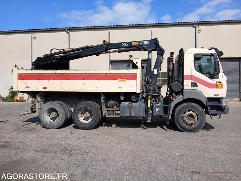 RENAULT 6x4 GRUE- 370 KERAX BENNE CARRE - 2006 / 327102 KM - BC-074-JG (M5993) - Camion: foto 1 RENAULT 6x4 GRUE- 370 KERAX BENNE CARRE - 2006 / 327102 KM - BC-074-JG (M5993) - Camion: foto 1