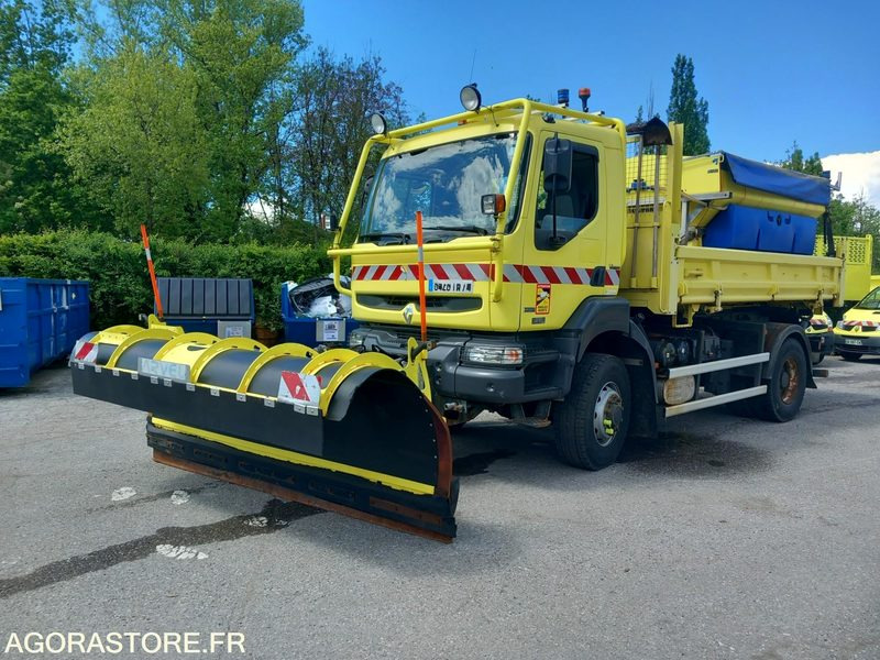RENAULT KERAX 370 DCI + SALEUSE EUROPE SERVICE + LAME ARVEL KR0207 SE1207 LA0912 - Camion: foto 1 RENAULT KERAX 370 DCI + SALEUSE EUROPE SERVICE + LAME ARVEL KR0207 SE1207 LA0912 - Camion: foto 1