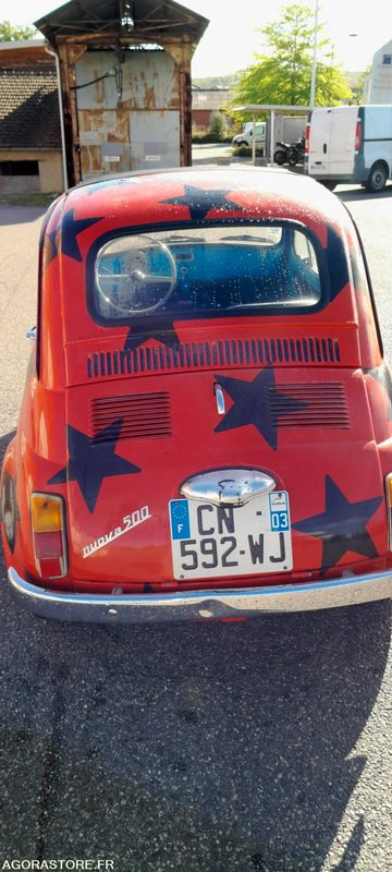 FIAT 500 de 1966 - Véhicule à récupérer après le Conseil Municipal du 10/12/2025 - Autovettura: foto 3 FIAT 500 de 1966 - Véhicule à récupérer après le Conseil Municipal du 10/12/2025 - Autovettura: foto 3