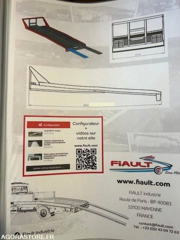 Furgone FOURGON PORTE VOITURE MERCEDES-BENZ SPRINTER 514 CDI 2021 98 000 KM: foto 13