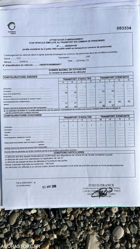 IVECO BUS CROSSWAY N°083334 - Scuolabus: foto 4 IVECO BUS CROSSWAY N°083334 - Scuolabus: foto 4
