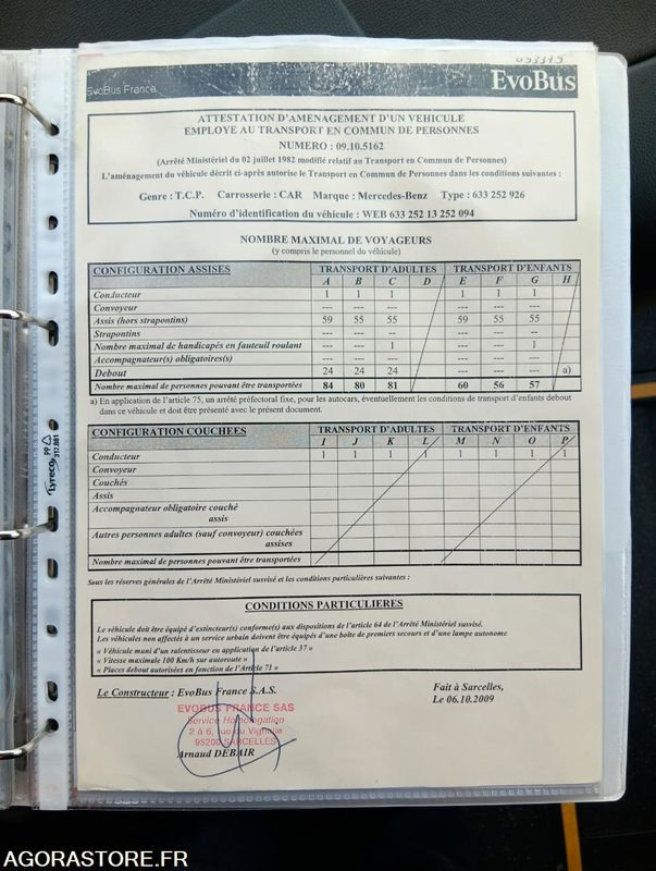 MERCEDES INTOURO N°093379 - Scuolabus: foto 3 MERCEDES INTOURO N°093379 - Scuolabus: foto 3