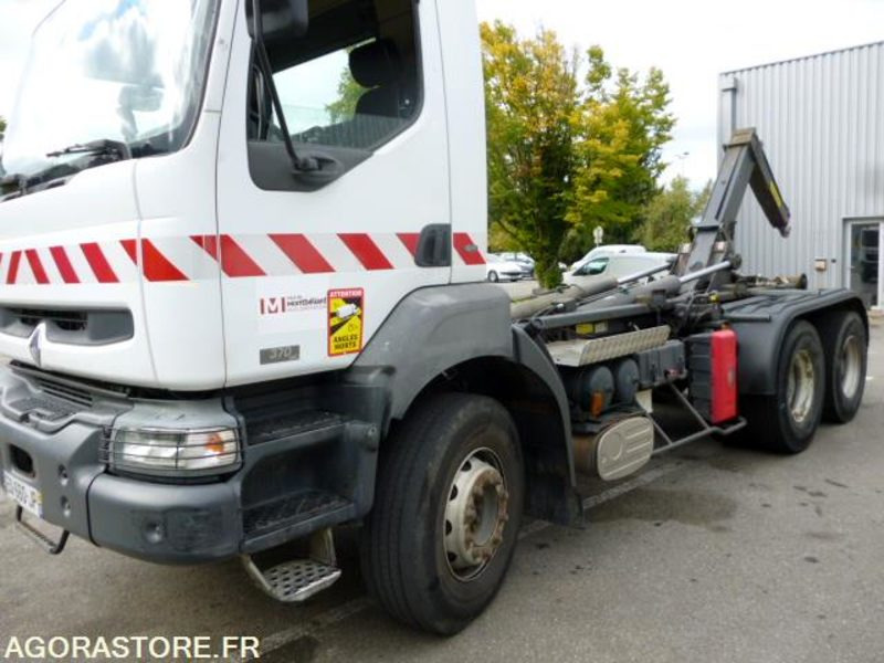 Renault Kerax 6x4 370DCI bras de dépose Marrel 16000kgs 521550 kms 2003 - Autocarro scarrabile, Camion con gru: foto 1 Renault Kerax 6x4 370DCI bras de dépose Marrel 16000kgs 521550 kms 2003 - Autocarro scarrabile, Camion con gru: foto 1