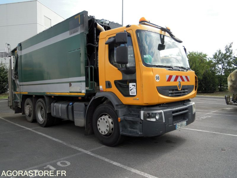Renault Premium 380 6x2 DXI 11 équipé d'une benne SEMAT OM Série 14000 - Camion immondizia: foto 2 Renault Premium 380 6x2 DXI 11 équipé d'une benne SEMAT OM Série 14000 - Camion immondizia: foto 2