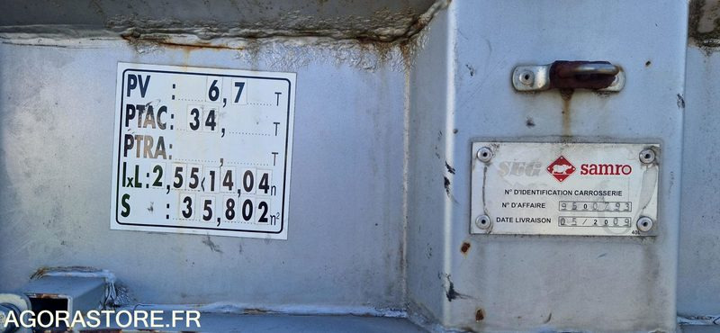 Remorque 3 essieux SAMRO - Semirimorchio: foto 4 Remorque 3 essieux SAMRO - Semirimorchio: foto 4