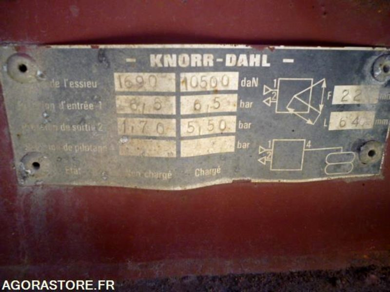 Remorque Porte Caissons KAISER ROBUSTE - Semirimorchio: foto 5 Remorque Porte Caissons KAISER ROBUSTE - Semirimorchio: foto 5