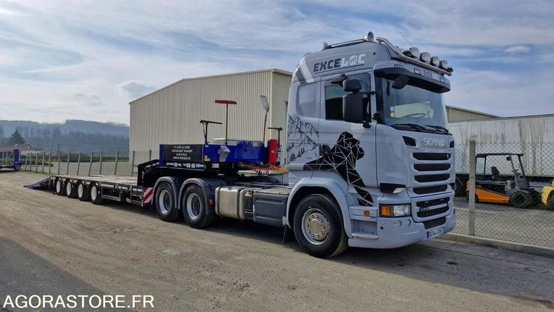 CAMION TRACTEUR 6X4 SCANIA R730 V8 2014 440 000 KM PTRA 150T + PORTE ENGINS FAYM - Trattore stradale: foto 2 CAMION TRACTEUR 6X4 SCANIA R730 V8 2014 440 000 KM PTRA 150T + PORTE ENGINS FAYM - Trattore stradale: foto 2