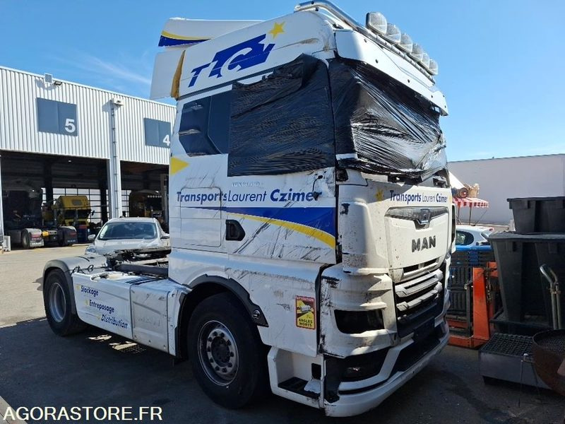 MAN TGX 18.510 - 2022 - 354554 km (Accidenté) - Trattore stradale: foto 1 MAN TGX 18.510 - 2022 - 354554 km (Accidenté) - Trattore stradale: foto 1