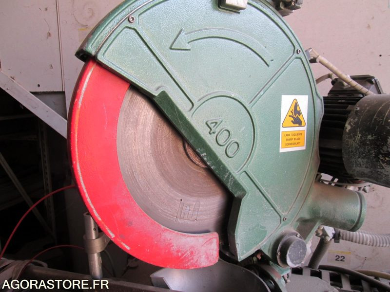 Tronçonneuse aluminium double 2 scies de 400 mm avec documents - Sega a nastro per ferro: foto 5 Tronçonneuse aluminium double 2 scies de 400 mm avec documents - Sega a nastro per ferro: foto 5