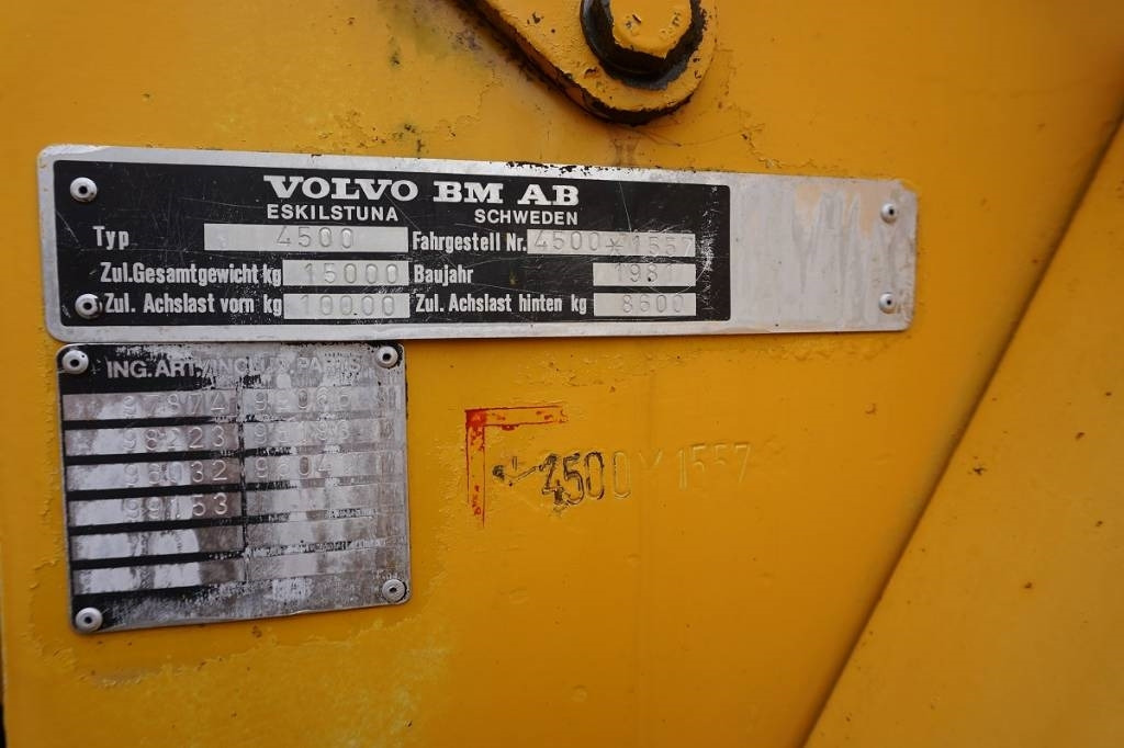 Volvo 4500  - Pala gommata: foto 3 Volvo 4500  - Pala gommata: foto 3