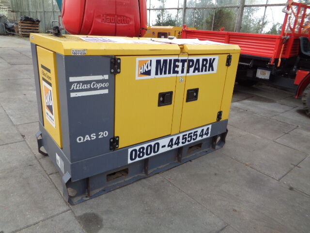 Atlas Copco QAS 20 KVA - Gruppo elettrogeno: foto 1 Atlas Copco QAS 20 KVA - Gruppo elettrogeno: foto 1