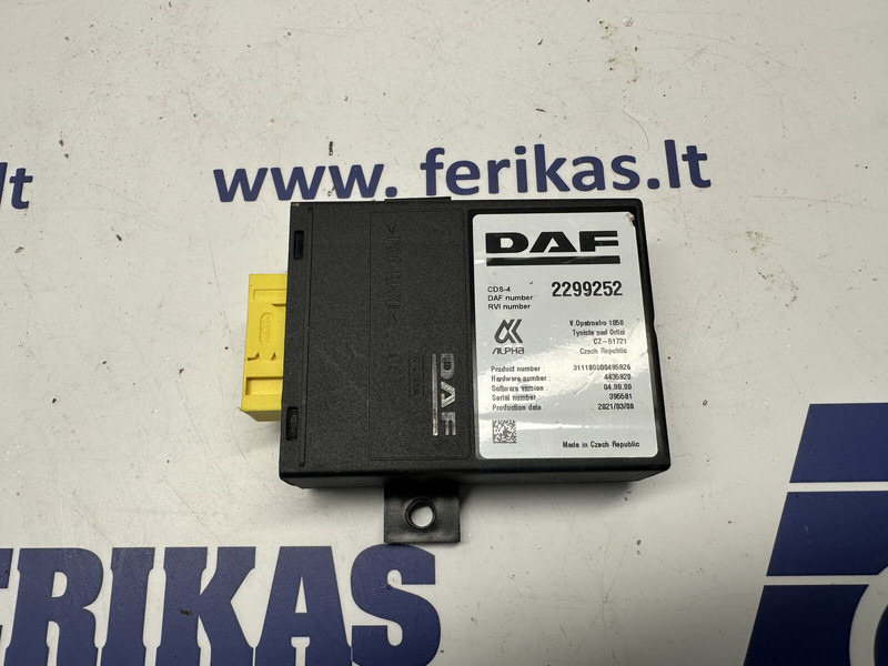DAF CDS-4 - ECU per Camion: foto 1 DAF CDS-4 - ECU per Camion: foto 1