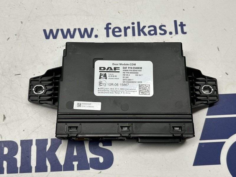 DAF door control module CDM - ECU per Camion: foto 1 DAF door control module CDM - ECU per Camion: foto 1