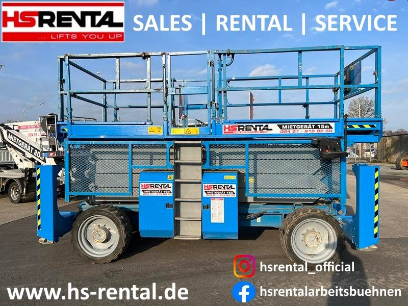 Genie GS4390 RT diesel 4x4 15m (1541) - Piattaforma a pantografo: foto 1 Genie GS4390 RT diesel 4x4 15m (1541) - Piattaforma a pantografo: foto 1