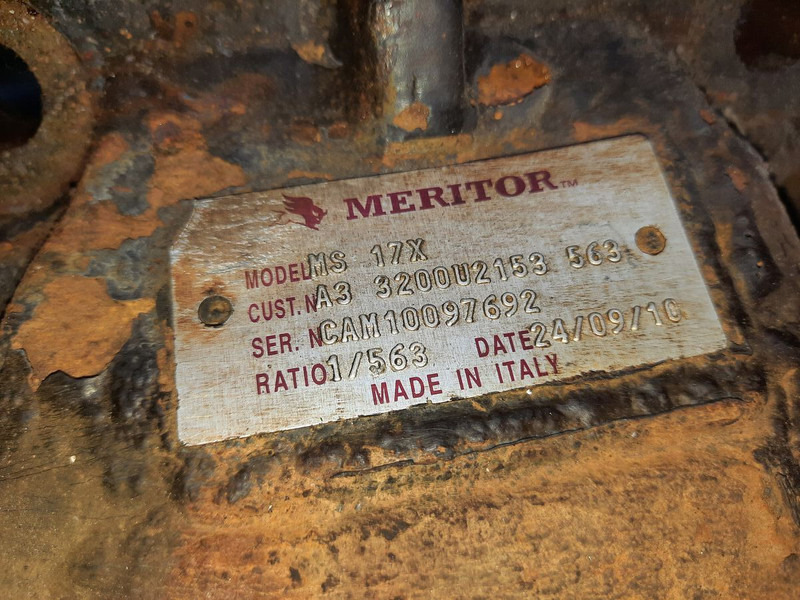 Leasing di Meritor MS17X. RS1228SV. 140 E EV-90 Meritor MS17X. RS1228SV. 140 E EV-90: foto 11