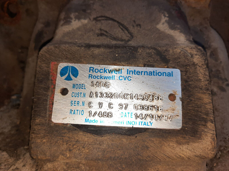 Leasing di Meritor MS17X. RS1228SV. 140 E EV-90 Meritor MS17X. RS1228SV. 140 E EV-90: foto 10