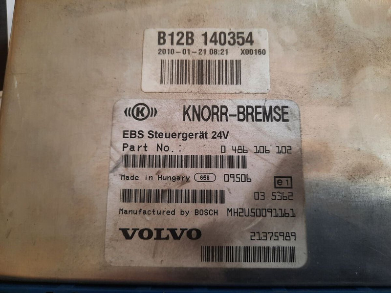 Volvo KNOR-BREMSE EBS 0486106063, 0486106028.\\\\ 0486106050 .\\ 063\\ - ECU: foto 3 Volvo KNOR-BREMSE EBS 0486106063, 0486106028.\\\\ 0486106050 .\\ 063\\ - ECU: foto 3