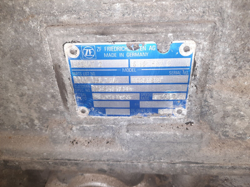 ZF 6HP604C .6HP502C. 6HP552C .6HP602C. 6HP592C. 6HP504C .6HP604C. 6 - Cambio: foto 5 ZF 6HP604C .6HP502C. 6HP552C .6HP602C. 6HP592C. 6HP504C .6HP604C. 6 - Cambio: foto 5