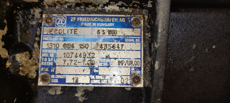 Leasing di ZF 6S1600 ZF 6S1600: foto 6