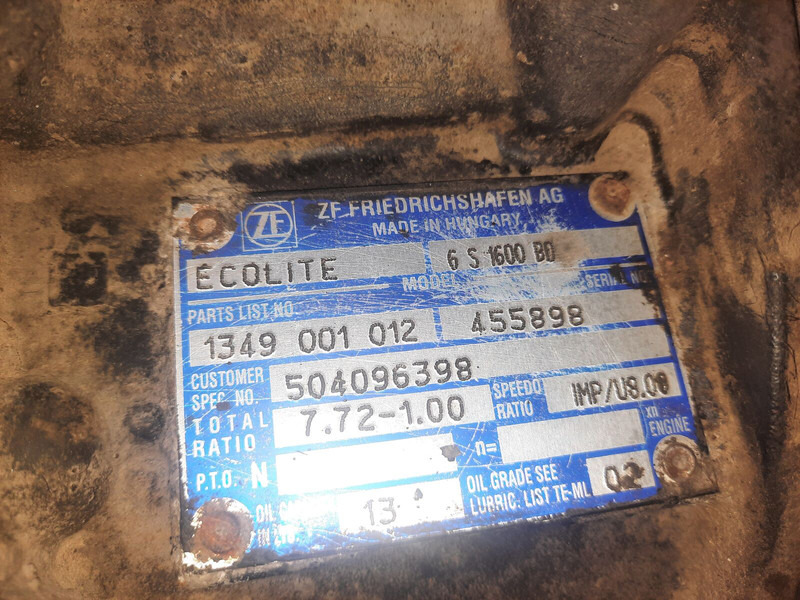 Leasing di ZF 6S1600 ZF 6S1600: foto 9