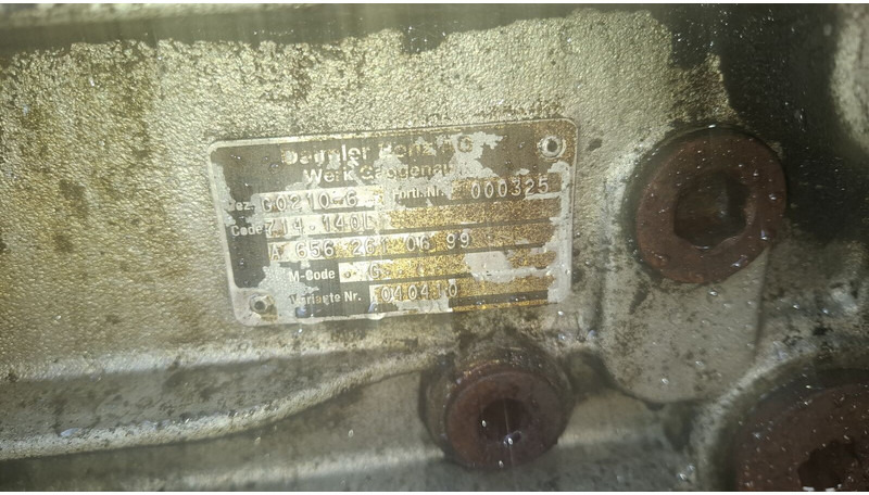 ZF GO210-6. S6 85+GV80/ S6 90 + GV90 - Cambio: foto 5 ZF GO210-6. S6 85+GV80/ S6 90 + GV90 - Cambio: foto 5