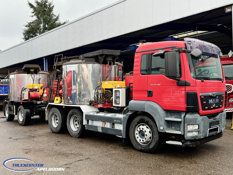 MAN TGS 26.480 6x4 Steel springs, Manuel, R Kolberg Bitumen heater - Camion: foto 1 MAN TGS 26.480 6x4 Steel springs, Manuel, R Kolberg Bitumen heater - Camion: foto 1