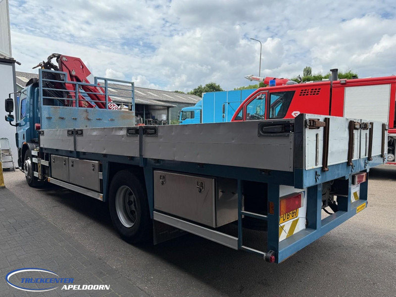 DAF CF 75.310 Manuel, Steel springs, HMF 1560 K3 - Autocarro con pianale/ Cassone fisso, Camion con gru: foto 4 DAF CF 75.310 Manuel, Steel springs, HMF 1560 K3 - Autocarro con pianale/ Cassone fisso, Camion con gru: foto 4