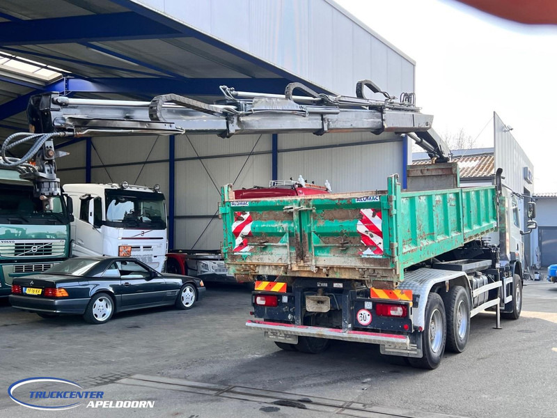 DAF CF 85.410 ATE, Hiab 166, 6x4 Steel spring - Autocarro ribaltabile, Camion con gru: foto 2 DAF CF 85.410 ATE, Hiab 166, 6x4 Steel spring - Autocarro ribaltabile, Camion con gru: foto 2