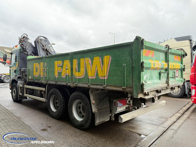 MAN TGA 26.390 6x4, Handgeschakeld, HIAB 166 E-4 - Autocarro ribaltabile, Camion con gru: foto 4 MAN TGA 26.390 6x4, Handgeschakeld, HIAB 166 E-4 - Autocarro ribaltabile, Camion con gru: foto 4