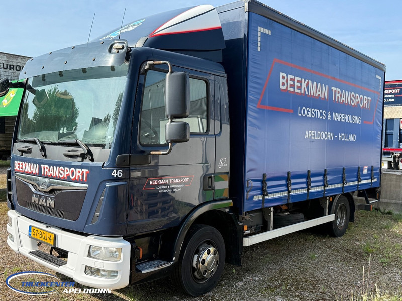 MAN TGL 7.150 Euro 6 - Camion centinato: foto 1 MAN TGL 7.150 Euro 6 - Camion centinato: foto 1