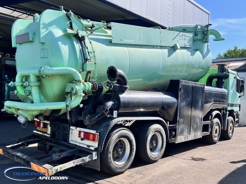 Mercedes-Benz Actros 4140 Naaktgeboren Vortex VP8000, 8x4 Steel spring Manuel - Autospurgo: foto 2 Mercedes-Benz Actros 4140 Naaktgeboren Vortex VP8000, 8x4 Steel spring Manuel - Autospurgo: foto 2