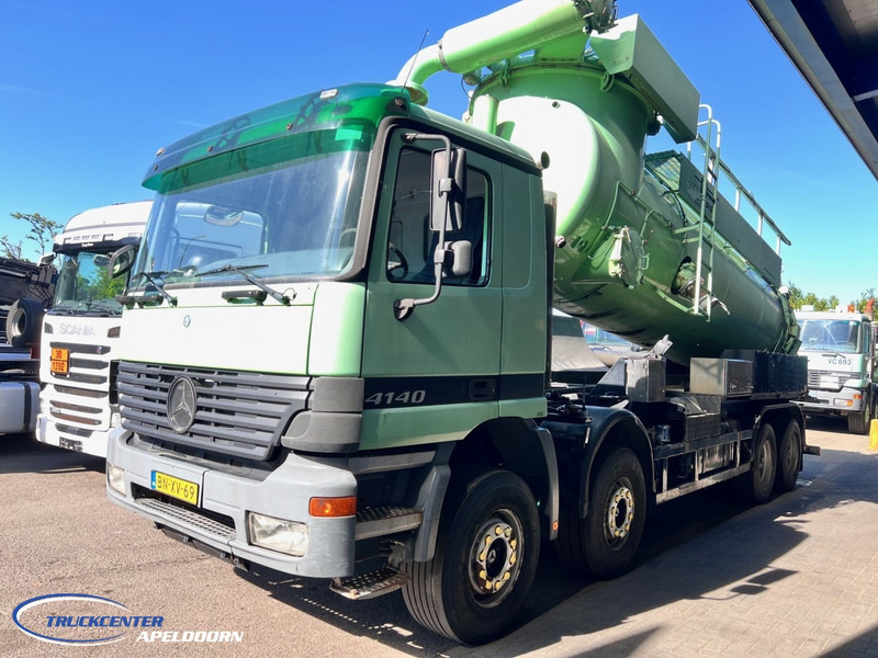 Mercedes-Benz Actros 4140 Naaktgeboren Vortex VP8000, 8x4 Steel spring Manuel - Autospurgo: foto 3 Mercedes-Benz Actros 4140 Naaktgeboren Vortex VP8000, 8x4 Steel spring Manuel - Autospurgo: foto 3