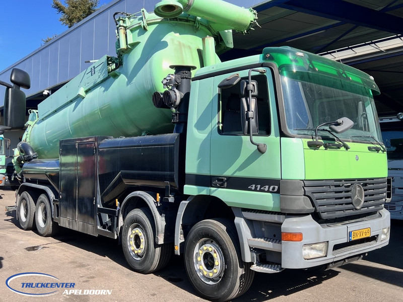 Mercedes-Benz Actros 4140 Naaktgeboren Vortex VP8000, 8x4 Steel spring Manuel - Autospurgo: foto 1 Mercedes-Benz Actros 4140 Naaktgeboren Vortex VP8000, 8x4 Steel spring Manuel - Autospurgo: foto 1