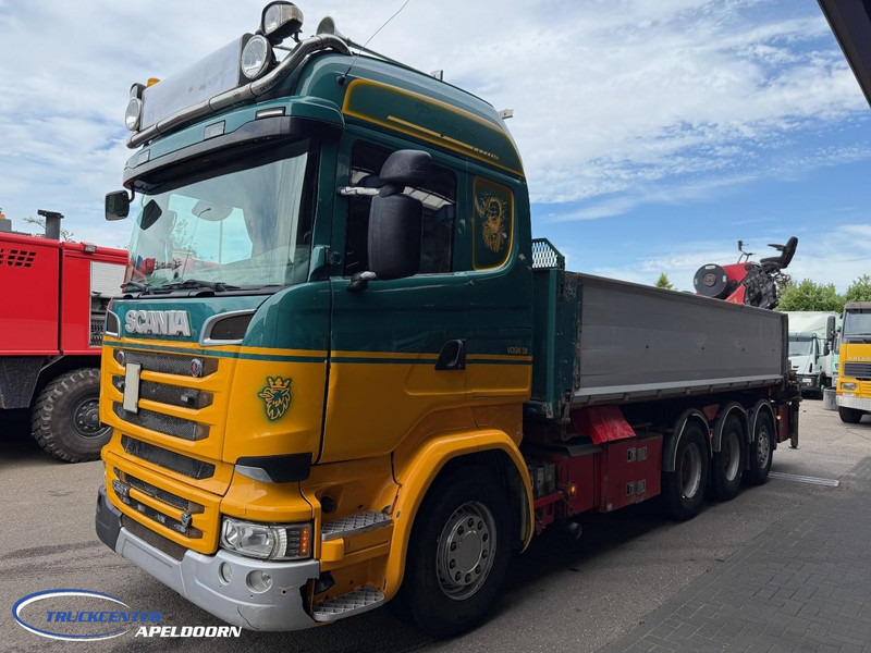Scania R580 V8 8x4 Reduction axles, HMF 2620 K5 - Autocarro ribaltabile, Camion con gru: foto 3 Scania R580 V8 8x4 Reduction axles, HMF 2620 K5 - Autocarro ribaltabile, Camion con gru: foto 3