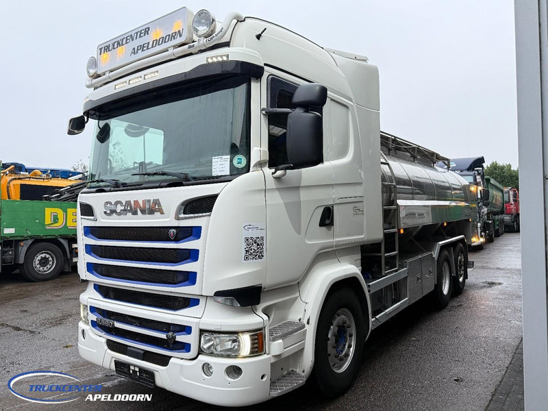 Scania R580 V8 Retarder, Stuuras, 15000 Liter roestvrijstalen tank - Camion cisterna: foto 3 Scania R580 V8 Retarder, Stuuras, 15000 Liter roestvrijstalen tank - Camion cisterna: foto 3