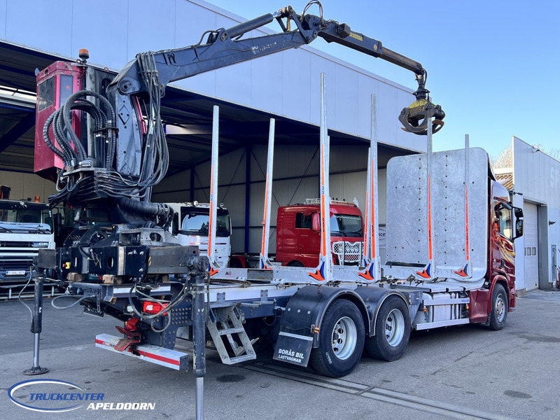 Scania R650 V8 NGS 6x4, Retarder, Jonsered ('18) - Camion trasporto legname, Camion con gru: foto 2 Scania R650 V8 NGS 6x4, Retarder, Jonsered ('18) - Camion trasporto legname, Camion con gru: foto 2