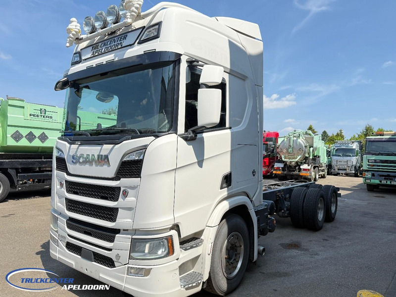 Scania R650 V8 NGS 6x4, Standclima, Retarder, PTO, 9000 Vooras - Autocarro telaio: foto 3 Scania R650 V8 NGS 6x4, Standclima, Retarder, PTO, 9000 Vooras - Autocarro telaio: foto 3