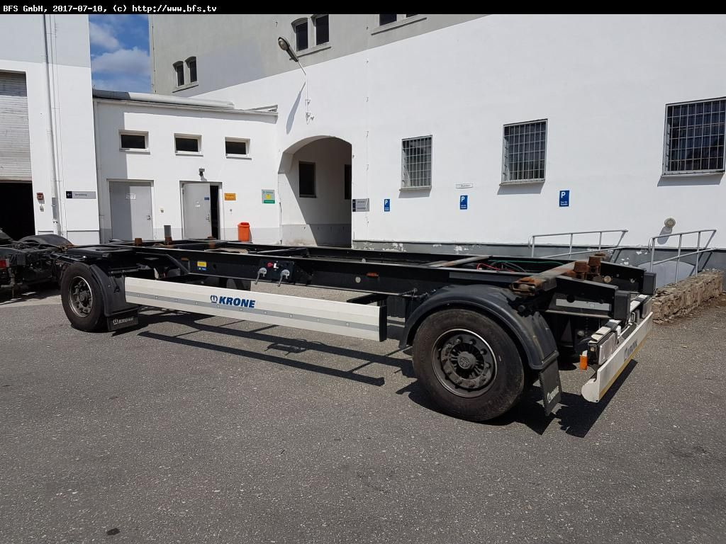 Krone Lafette AZ 18E  BDF Lafette - Rimorchio portacontainer/ Caisse interchangeable: foto 2 Krone Lafette AZ 18E  BDF Lafette - Rimorchio portacontainer/ Caisse interchangeable: foto 2