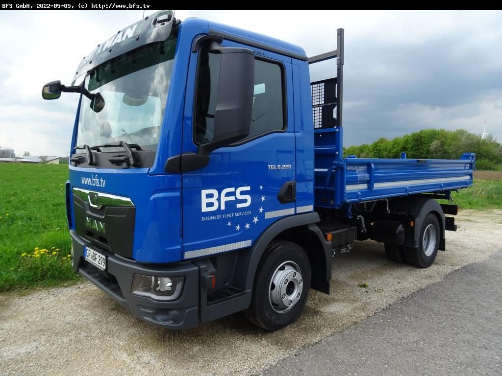 MAN TGL (TG3) 8.220 4x2 BB CH TG3, Automatik - Furgone ribaltabile: foto 1 MAN TGL (TG3) 8.220 4x2 BB CH TG3, Automatik - Furgone ribaltabile: foto 1