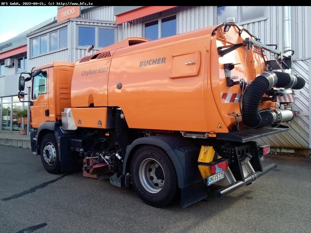 MAN TGM 15.290 4x2 BL CityFant 6000 SH Doppelseitige - Spazzatrice stradale: foto 3 MAN TGM 15.290 4x2 BL CityFant 6000 SH Doppelseitige - Spazzatrice stradale: foto 3