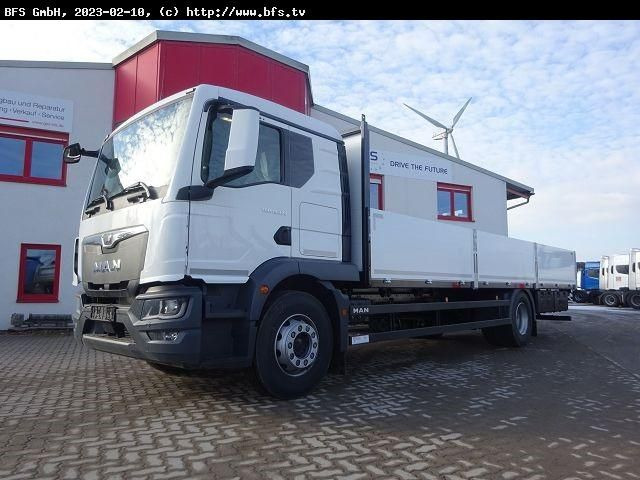 MAN TGM (TG3) 18.320 4x2 BL CH Langmaterialträger, P - Autocarro con pianale/ Cassone fisso: foto 1 MAN TGM (TG3) 18.320 4x2 BL CH Langmaterialträger, P - Autocarro con pianale/ Cassone fisso: foto 1
