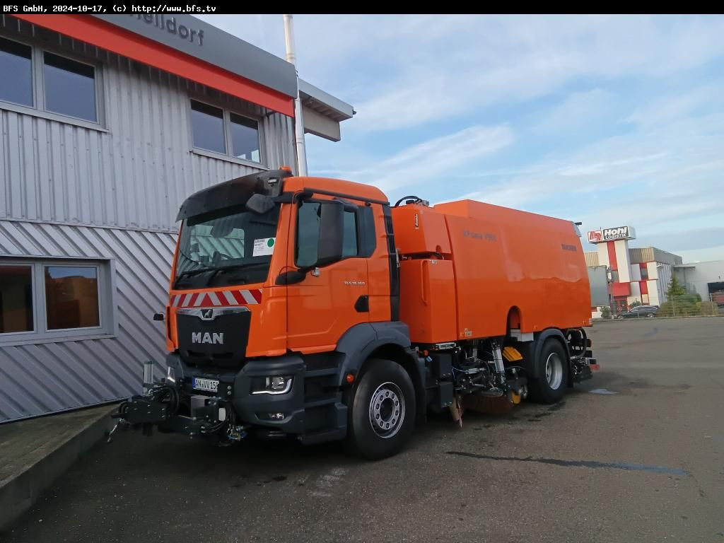 MAN TGS 18.360 4x2 BL BEAM S9000 / Bucher V90 Rotorc - Spazzatrice stradale: foto 1 MAN TGS 18.360 4x2 BL BEAM S9000 / Bucher V90 Rotorc - Spazzatrice stradale: foto 1