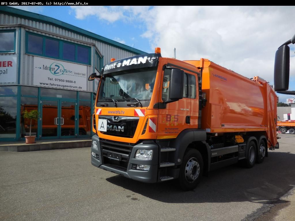 MAN TGS 26.320 6X2-2 BL HS HL Olympus 21W - Omni-DEK - Camion immondizia: foto 1 MAN TGS 26.320 6X2-2 BL HS HL Olympus 21W - Omni-DEK - Camion immondizia: foto 1