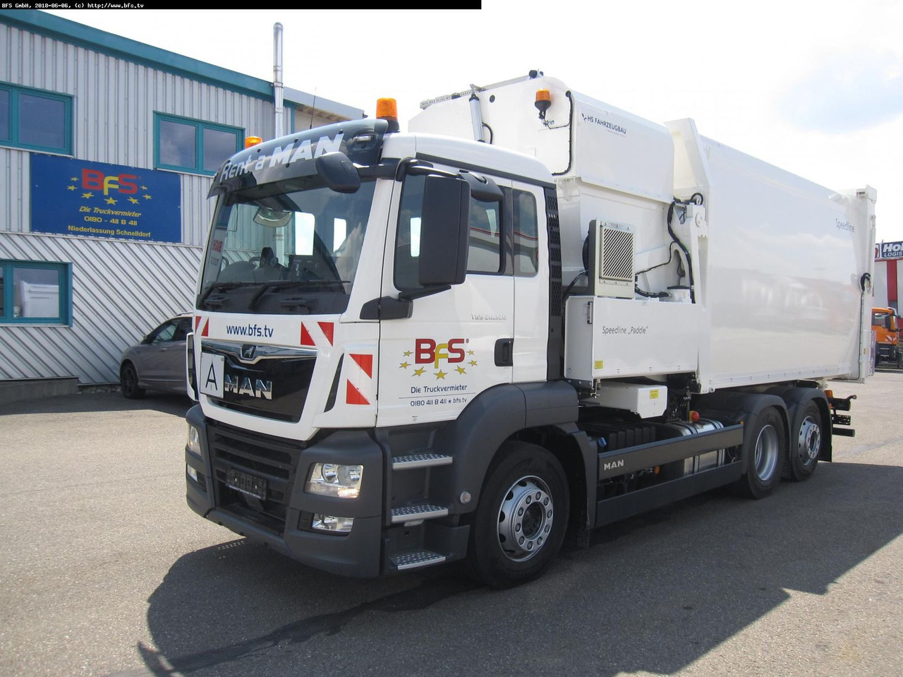 MAN TGS 26.320 6x2-4 LL HS SL Speedline 27 PPK - ViS - Camion immondizia: foto 1 MAN TGS 26.320 6x2-4 LL HS SL Speedline 27 PPK - ViS - Camion immondizia: foto 1